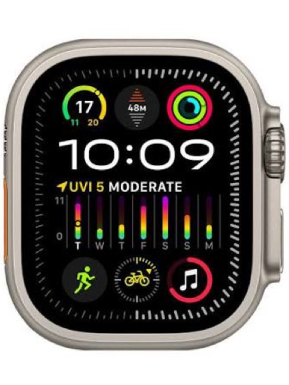 Apple Watch Ultra Titanium Smartwatch (Silver)
